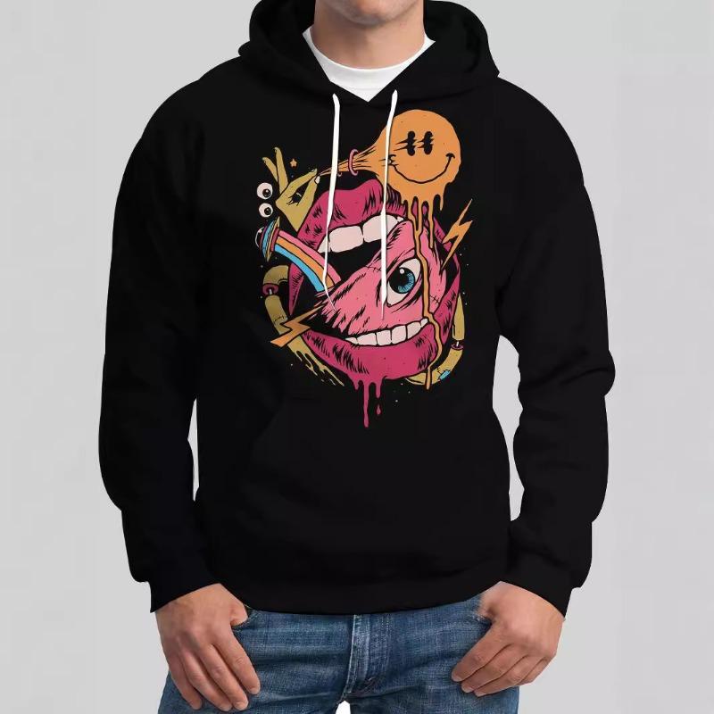 Мужская толстовка с капюшоном и длинными рукавами с 3D-печатью для осени и зимы M
Мужская толстовка с капюшоном и длинными рукавами с 3D-печатью для осени и зимы M