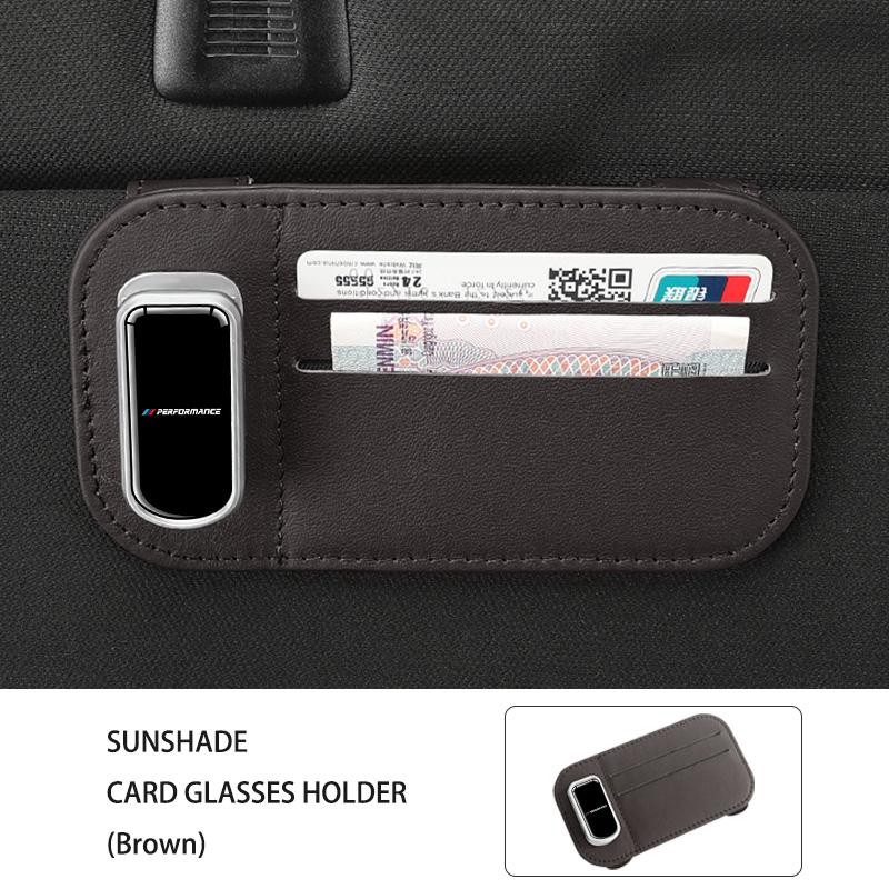Multi-functional Car Sun Visor Organizer Card Glasses Holder For BMW E93 F10 F20 F30 F40 F15 F25 F26 F31 F49 F86 M3 M5 X3
Multi-functional Car Sun Visor Organizer Card Glasses Holder For BMW E93 F10 F20 F30 F40 F15 F25 F26 F31 F49 F86 M3 M5 X3