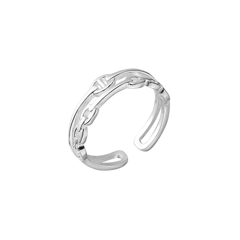 Двухслойное кольцо из серебра S925 со свиным носом. Особый дизайн. Advanced Sense. Простой и легкий, роскошный, стильный. Регулируемый женский. серебряный
Двухслойное кольцо из серебра S925 со свиным носом. Особый дизайн. Advanced Sense. Простой и легкий, роскошный, стильный. Регулируемый женский. серебряный