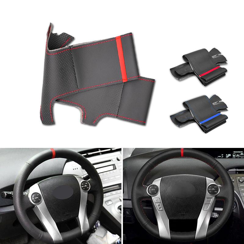 Для Toyota Prius 30 XW30 2009 2010 2011 2012 2013 2014 2015 Prius C US 2012-2016 2017 кожаный чехол на руль автомобиля
Для Toyota Prius 30 XW30 2009 2010 2011 2012 2013 2014 2015 Prius C US 2012-2016 2017 кожаный чехол на руль автомобиля