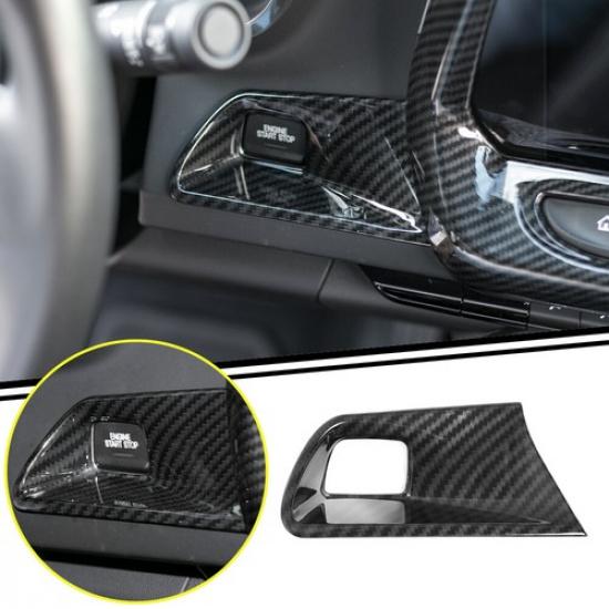 Carbon Fiber Engine Start Stop Button Trim Frame Cover For Chevrolet Camaro 17+
Carbon Fiber Engine Start Stop Button Trim Frame Cover For Chevrolet Camaro 17+