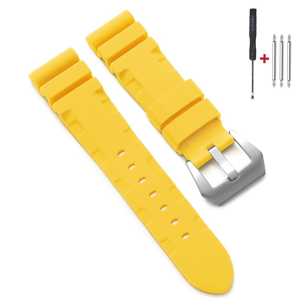 For Panerai Rubber Waterproof Band 22mm 24mm 26mm Silicone Strap for SUBMERSIBLE PAM441/351/111 Bracelet Soft Sport Wristband 26mm
For Panerai Rubber Waterproof Band 22mm 24mm 26mm Silicone Strap for SUBMERSIBLE PAM441/351/111 Bracelet Soft Sport Wristband 26mm