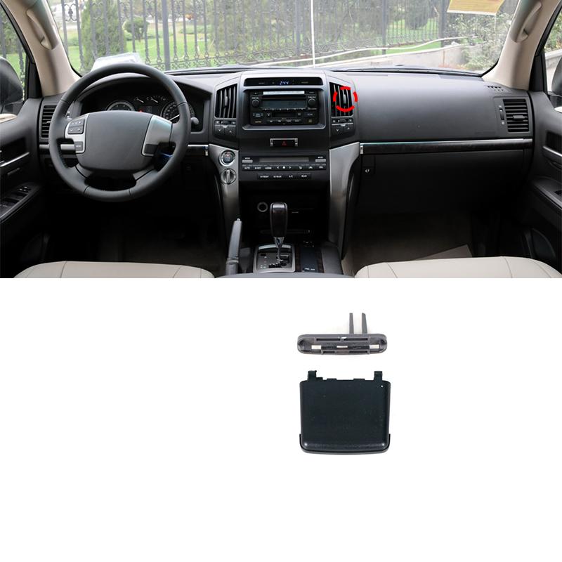 Для Toyota Land Cruiser 200 LC200 FJ200 2008-2017 передняя приборная панель автомобиля A/C выход для кондиционера вентиляционные отверстия зажим для вкладки
Для Toyota Land Cruiser 200 LC200 FJ200 2008-2017 передняя приборная панель автомобиля A/C выход для кондиционера вентиляционные отверстия зажим для вкладки