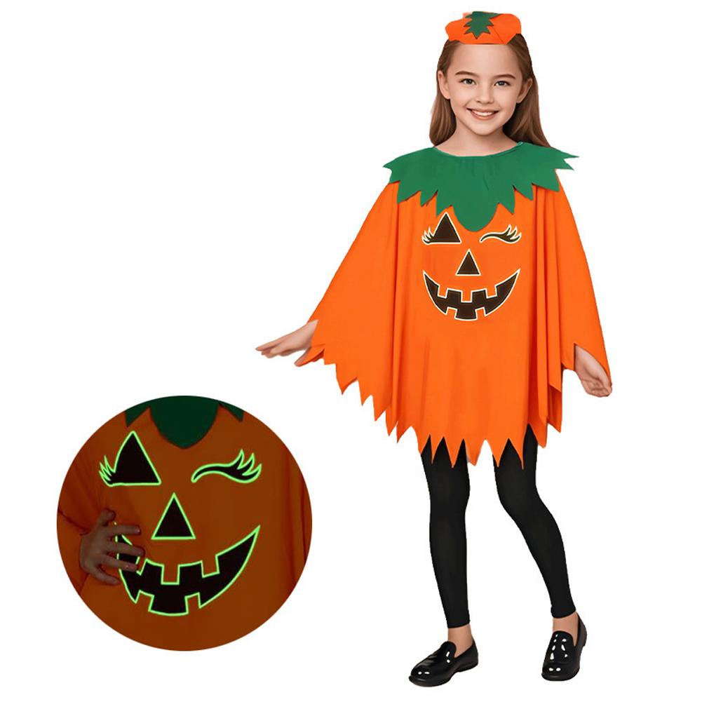 New Halloween luminous Cloak Role Playing Stage Party Performance Festival Costume Pumpkin Cloak With Hat For Adults Kids
New Halloween luminous Cloak Role Playing Stage Party Performance Festival Costume Pumpkin Cloak With Hat For Adults Kids