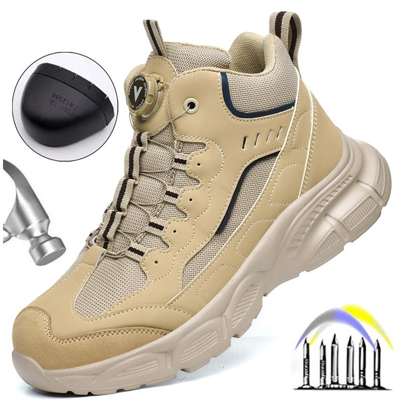 Men s Steel-Toed Safety Shoes With Anti-Crush, Anti-Puncture And Anti-Slip Soles, Fashionable Button Industrial Work Shoes 40 чёрный
Men s Steel-Toed Safety Shoes With Anti-Crush, Anti-Puncture And Anti-Slip Soles, Fashionable Button Industrial Work Shoes 40 чёрный
