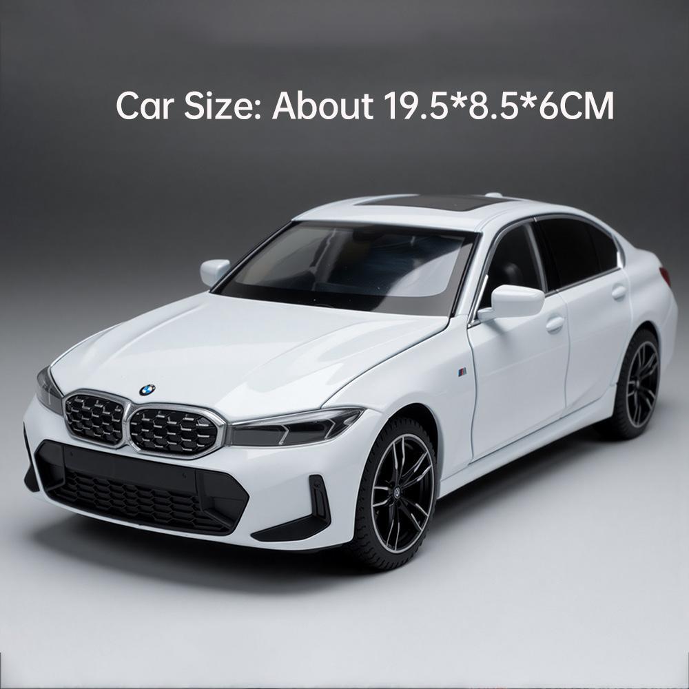 Scale 1:24 325li M3 Model Car Toy Doors Opened Pull Back Miniature Models Sound Light Front Wheel Steer Cars Desktop Decoration
Scale 1:24 325li M3 Model Car Toy Doors Opened Pull Back Miniature Models Sound Light Front Wheel Steer Cars Desktop Decoration