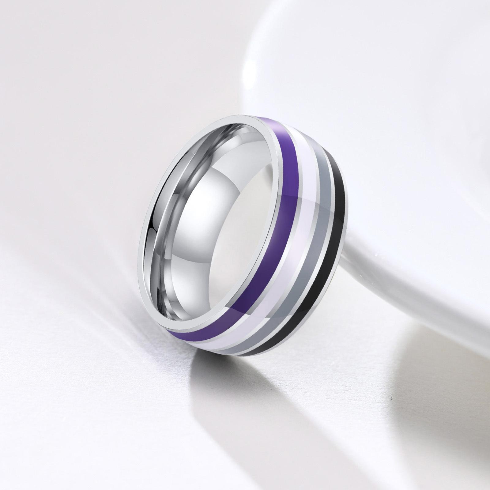 Multicolor Woman Man Rainbow Ring Lebian Gay Wedding Engagement Valentine s Day Gift Stainless Steel Jewelry Size 11
Multicolor Woman Man Rainbow Ring Lebian Gay Wedding Engagement Valentine s Day Gift Stainless Steel Jewelry Size 11