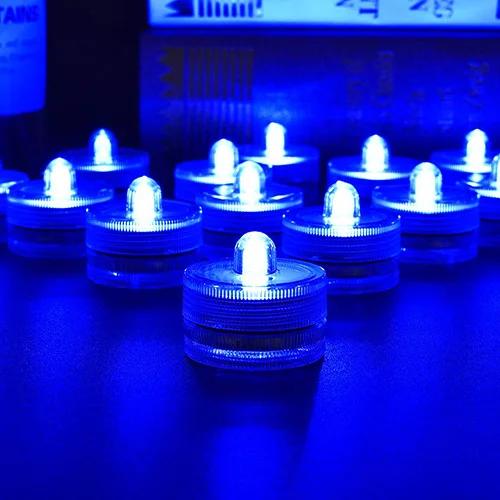 LED Flameless Candles Light Waterproof Tea Lights Underwater Sumbersible Pool LED Lights Decoration Lamp Candle For Wedding Part 3 pcs синій
LED Flameless Candles Light Waterproof Tea Lights Underwater Sumbersible Pool LED Lights Decoration Lamp Candle For Wedding Part 3 pcs синій