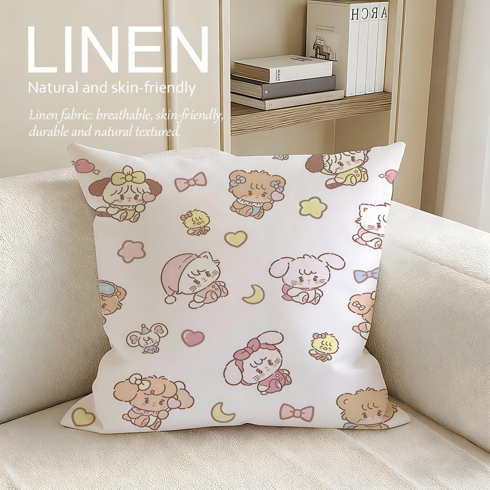Cute Mikko Cushion Cover Pillowcase Set Pcs x x Breathable Washable Sofa Cushion Cover 30X30cm
Cute Mikko Cushion Cover Pillowcase Set Pcs x x Breathable Washable Sofa Cushion Cover 30X30cm