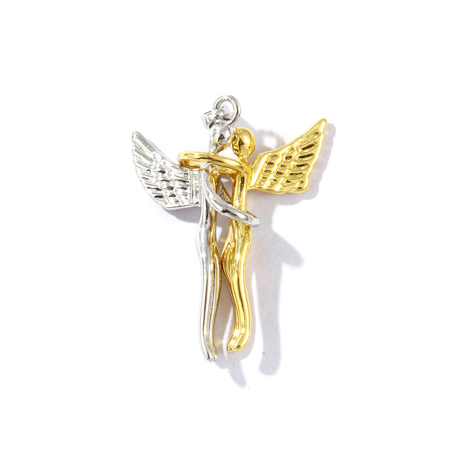 1 Piece Brass Valentine s Day Pendants Angel Detachable Pendants For DIY Necklace Jewelry Making Findings 3.7cm x 2.6cm
1 Piece Brass Valentine s Day Pendants Angel Detachable Pendants For DIY Necklace Jewelry Making Findings 3.7cm x 2.6cm