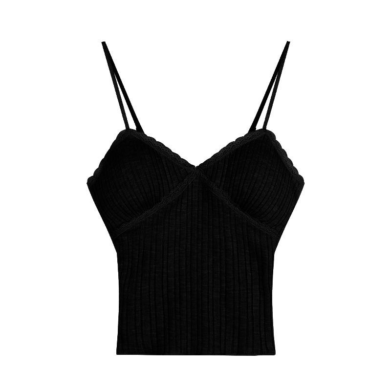 Women s White Lace Camisole Vest with Chest Pads – New French Sweet Style One Size (suitable for 75-120 jin) чёрный
Women s White Lace Camisole Vest with Chest Pads – New French Sweet Style One Size (suitable for 75-120 jin) чёрный