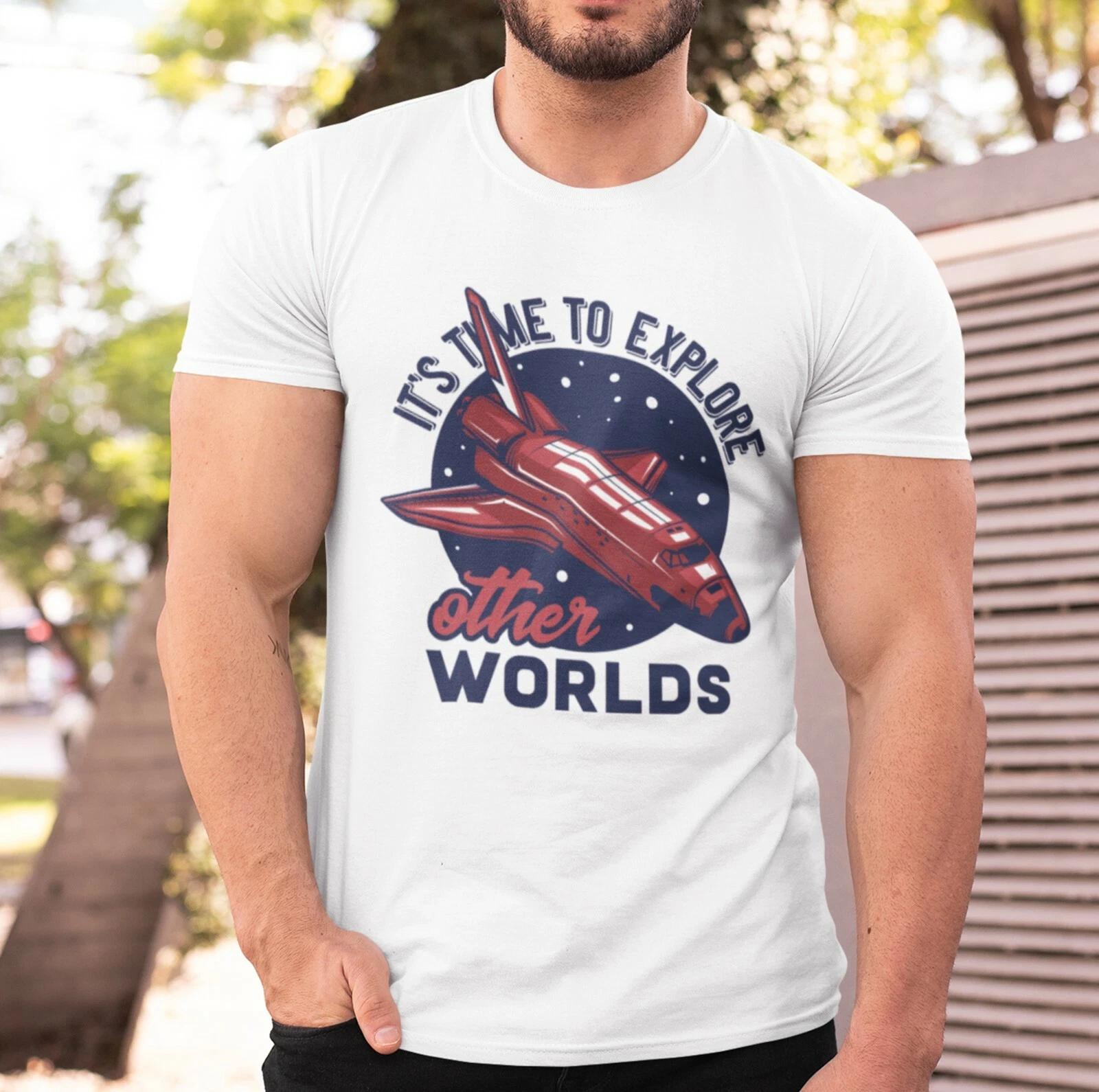 ITS TIME TO EXPLORE OTHER WORLDS MALE ADULTS WHITE SHORT SLEEVE T shirt | GIFT 3XL
ITS TIME TO EXPLORE OTHER WORLDS MALE ADULTS WHITE SHORT SLEEVE T shirt | GIFT 3XL