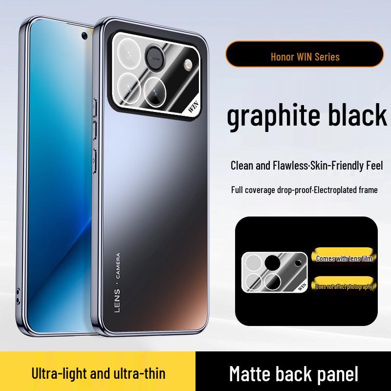Honor WIN GT Pro Frosted Electroplated Case with Built-in Lens Protection Power2
Honor WIN GT Pro Frosted Electroplated Case with Built-in Lens Protection Power2