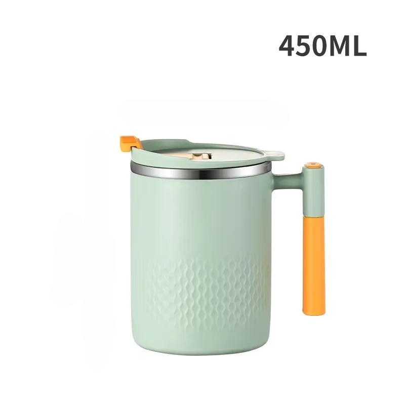 304 Stainless Steel Mug with Handle and Lid Double Wall Heat-resistant Anti-scald Coffee Cup Household Office Milk Water Cups 450ML светло-зеленый
304 Stainless Steel Mug with Handle and Lid Double Wall Heat-resistant Anti-scald Coffee Cup Household Office Milk Water Cups 450ML светло-зеленый