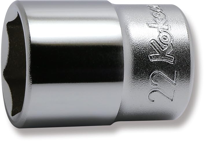 Yamashita Industrial Research Institute Drive x 40mm Overall Length x 22mm Standard (Ko-ken) 4400M-22 6-Point Socket, 12.7mm
Yamashita Industrial Research Institute Drive x 40mm Overall Length x 22mm Standard (Ko-ken) 4400M-22 6-Point Socket, 12.7mm