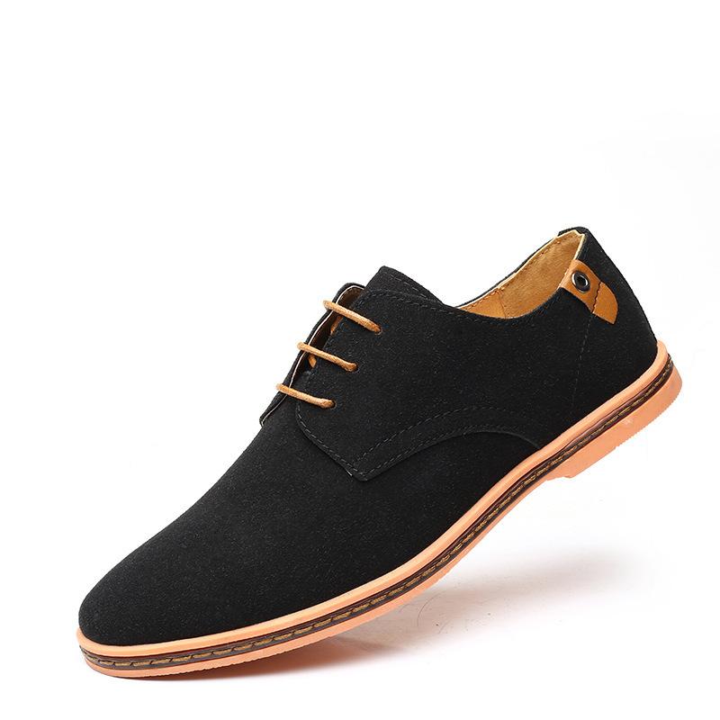 Autumn men s casual shoes British single shoes cashmere matte leather beef tendon sole large size leather shoes business men s shoes trend 38 чёрный
Autumn men s casual shoes British single shoes cashmere matte leather beef tendon sole large size leather shoes business men s shoes trend 38 чёрный