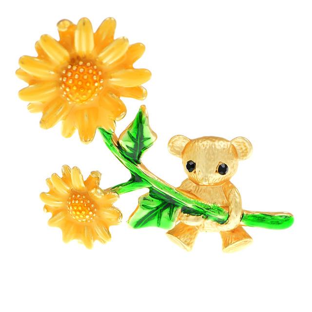 Новая брошь-качели с милым медведем, булавка с котенком, модные украшения в виде животных, эмалированные цветы в мультяшном стиле, женские броши, 2 цвета, подарки
Новая брошь-качели с милым медведем, булавка с котенком, модные украшения в виде животных, эмалированные цветы в мультяшном стиле, женские броши, 2 цвета, подарки