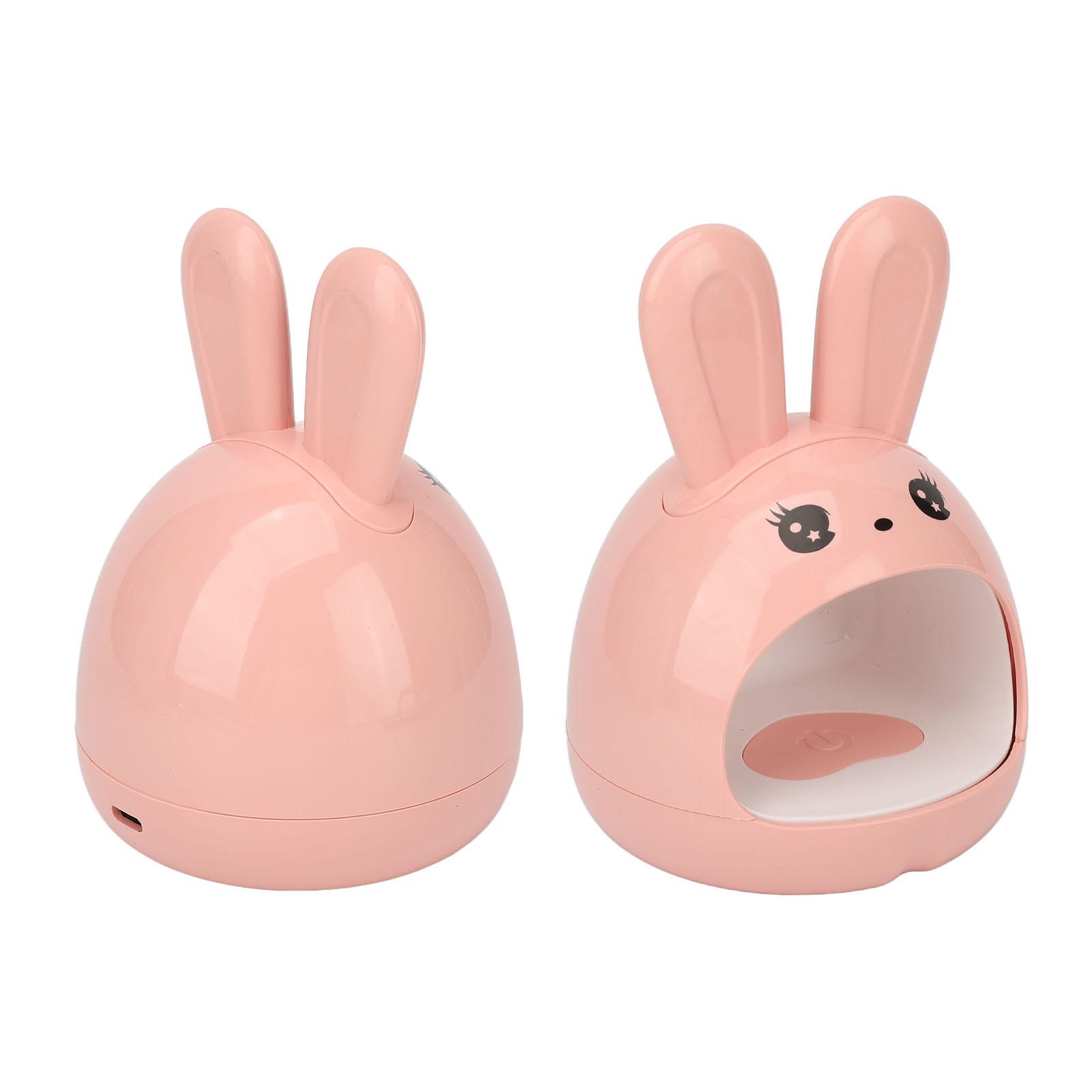Cartoon LED Nail Lamp 8pcs Light Chips Bunny Shape Fasting Drying UV Nail Dryer for Beauty Salon
Cartoon LED Nail Lamp 8pcs Light Chips Bunny Shape Fasting Drying UV Nail Dryer for Beauty Salon