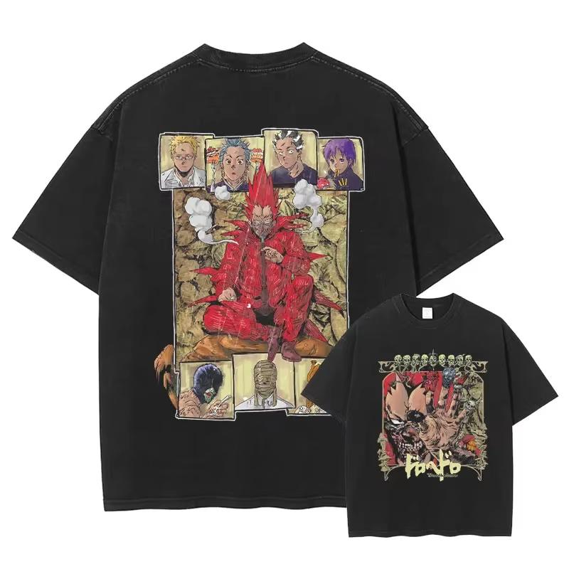 Anime Dorohedoro T Shirt Manga Caiman Oversized Vintage Washed Tshirts Streetwear Retro DTG Printing Tops Tees Men New Cotton 3XL
Anime Dorohedoro T Shirt Manga Caiman Oversized Vintage Washed Tshirts Streetwear Retro DTG Printing Tops Tees Men New Cotton 3XL