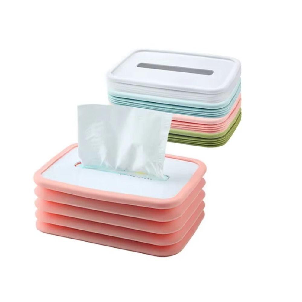 Elastic Lifting Tissue Storage Box Silicone Towel Dispenser Car Paper Case Livingroom Decor зелений
Elastic Lifting Tissue Storage Box Silicone Towel Dispenser Car Paper Case Livingroom Decor зелений