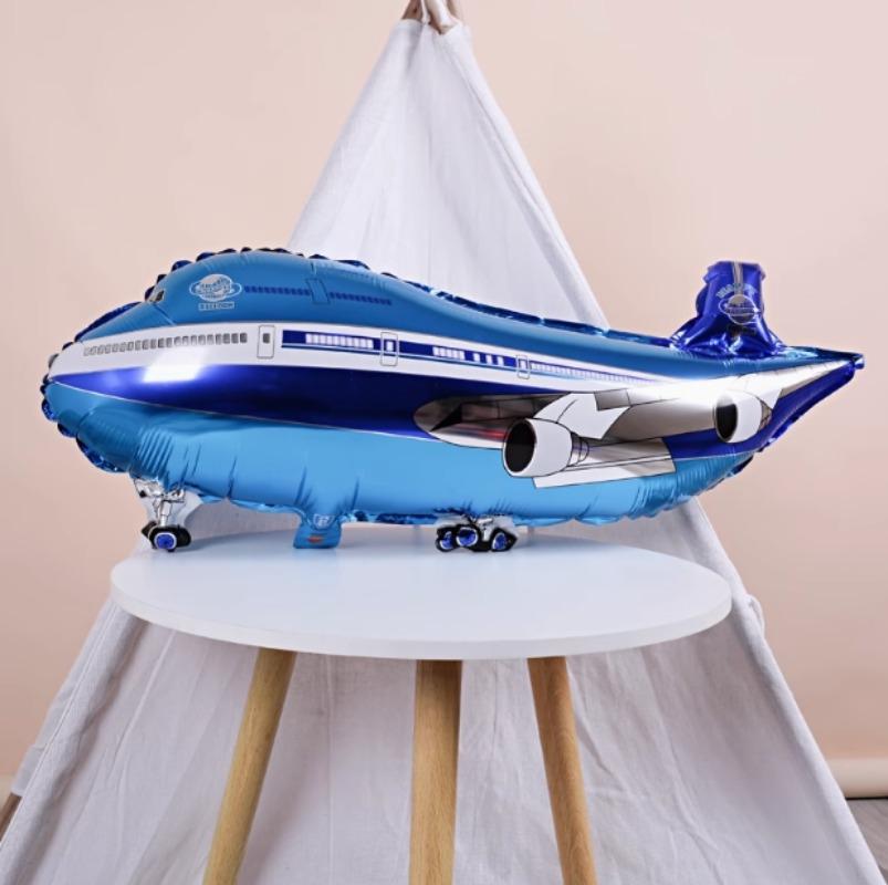 2 pieces of blue passenger aircraft aluminum film balloons, suitable for birthday parties and theme party decorations
2 pieces of blue passenger aircraft aluminum film balloons, suitable for birthday parties and theme party decorations
