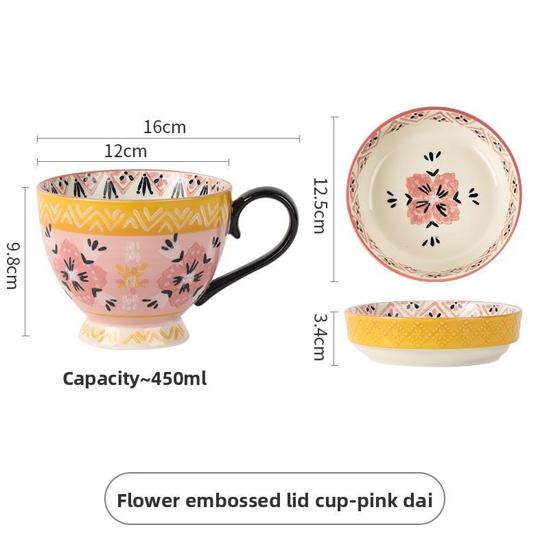 Porcelain Underglaze Mug Large Capacity Office Cup Creative Drinking Cup for Couples 450ml
Porcelain Underglaze Mug Large Capacity Office Cup Creative Drinking Cup for Couples 450ml