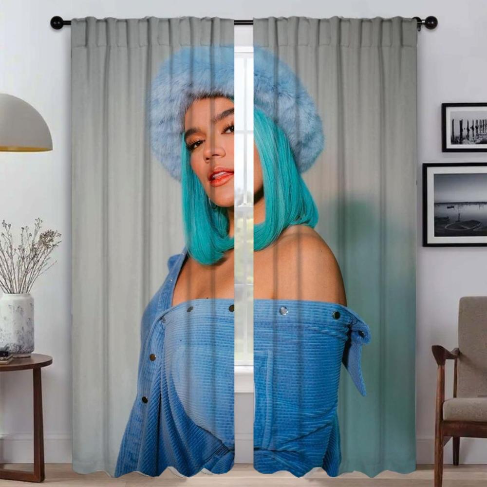Karols G Anti-mosquito Curtains for Camera Modern Living Room Curtains 2 Pieces Shades Window Curtain Halloween Decoration Child W50xH70cmx2pcs-CL
Karols G Anti-mosquito Curtains for Camera Modern Living Room Curtains 2 Pieces Shades Window Curtain Halloween Decoration Child W50xH70cmx2pcs-CL