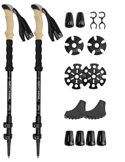 MGC Trekking Pole Stick Set of Mountaineering Lightweight Aircraft Walking Mountaineering Flip Cork Storage Bag Included 2, Stock, Aluminum, Quality,
MGC Trekking Pole Stick Set of Mountaineering Lightweight Aircraft Walking Mountaineering Flip Cork Storage Bag Included 2, Stock, Aluminum, Quality,