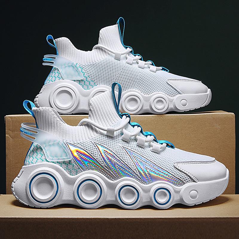Men s shoes new breathable fly-woven fashion dad shoes men s wheel sole running shoes mesh casual sports shoes men s 44
Men s shoes new breathable fly-woven fashion dad shoes men s wheel sole running shoes mesh casual sports shoes men s 44
