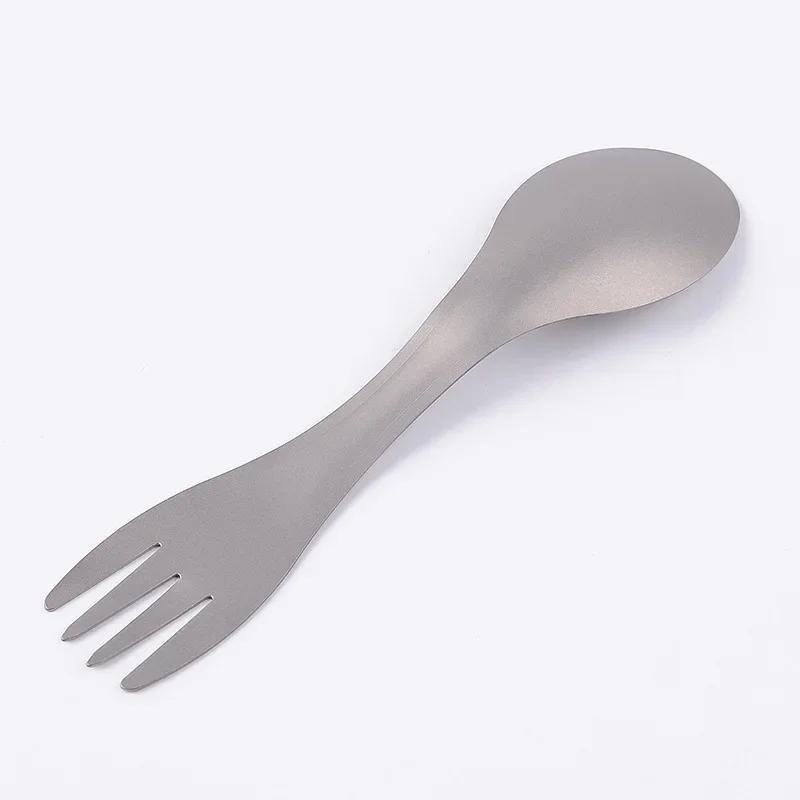 1PC Titanium Spoon Fork 2-in-1 Ultra Light Super Hard Camping Tableware Outdoor Hiking Picnic Travel Survival EDC Camping Tools серебряный
1PC Titanium Spoon Fork 2-in-1 Ultra Light Super Hard Camping Tableware Outdoor Hiking Picnic Travel Survival EDC Camping Tools серебряный