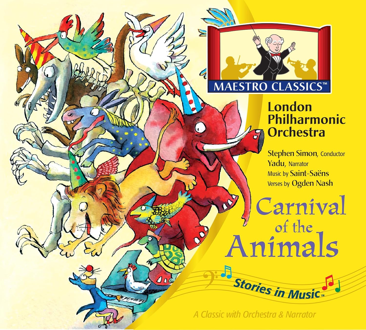 CD MAESTRO CLASSICS Carnival of the Animals SSD1013 Non Japan Childrens Used
CD MAESTRO CLASSICS Carnival of the Animals SSD1013 Non Japan Childrens Used