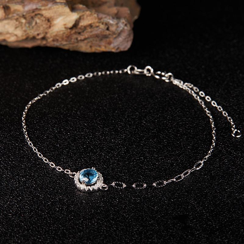 Niche Design S925 Sterling Silver Natural Topaz Jasper Treasure Bracelet Women S Simple Versatile Hand Jewelry
Niche Design S925 Sterling Silver Natural Topaz Jasper Treasure Bracelet Women S Simple Versatile Hand Jewelry
