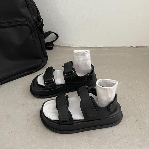 НОВЫЕ Женские Пляжные Сандалии Плоские Повседневные Сандалии Женская Летняя Обувь Двойной Ряд Металлических Кнопок Открытый Носок Женские Сандалии 35 чёрный
НОВЫЕ Женские Пляжные Сандалии Плоские Повседневные Сандалии Женская Летняя Обувь Двойной Ряд Металлических Кнопок Открытый Носок Женские Сандалии 35 чёрный