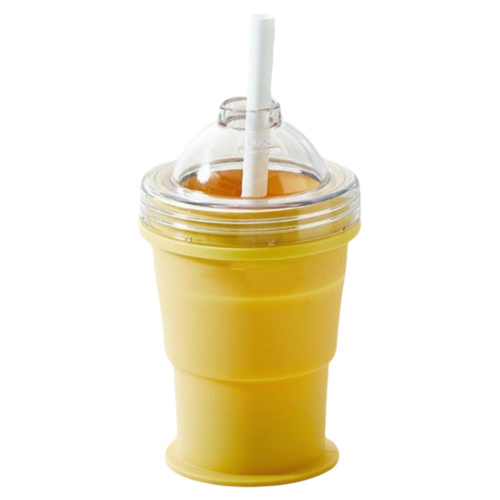 Portable Folding Cup With Built-in Straw, Silicone Food-Grade Mold, Summer Outing Handy Cup One Size жовтий
Portable Folding Cup With Built-in Straw, Silicone Food-Grade Mold, Summer Outing Handy Cup One Size жовтий