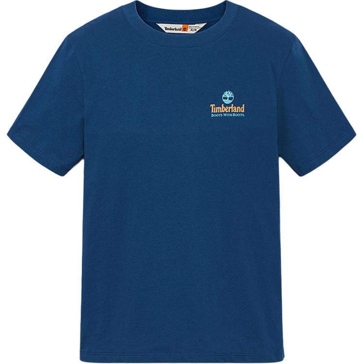 Timberland Breathable Comfortable Printed Short Sleeve Nautical Round Neck T-Shirt Unisex Tops Deep-Indigo A6A4K-288 L
Timberland Breathable Comfortable Printed Short Sleeve Nautical Round Neck T-Shirt Unisex Tops Deep-Indigo A6A4K-288 L
