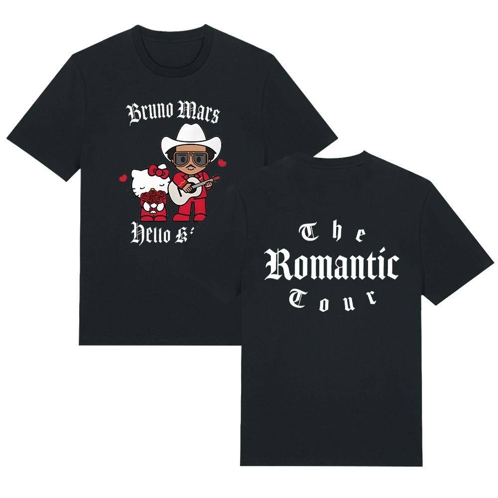 Bruno Mars X Hello Kitty The Romantic Tour 2026 Tee Two Sided Print Women Top High Quality Cotton T-shirts Y2K Aesthetic Print T Shirt Men Streetwear XS чёрный
Bruno Mars X Hello Kitty The Romantic Tour 2026 Tee Two Sided Print Women Top High Quality Cotton T-shirts Y2K Aesthetic Print T Shirt Men Streetwear XS чёрный