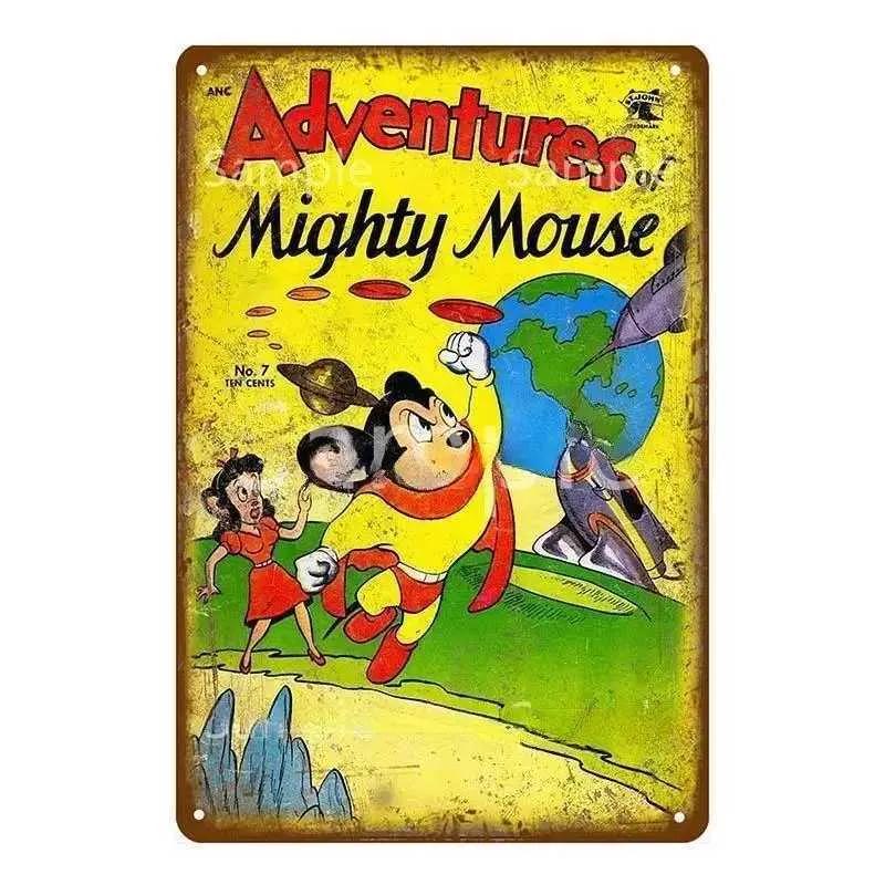 Retro Manga Mouse Metal Logo Tin Poster Bar Decoration Metal Retro Home Decoration Wall Art Room Decoration 20x30cm
Retro Manga Mouse Metal Logo Tin Poster Bar Decoration Metal Retro Home Decoration Wall Art Room Decoration 20x30cm