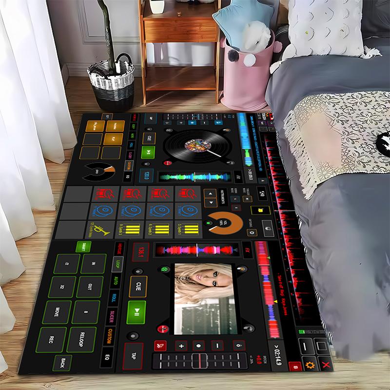 Digital DJ Mixer Design Carpet with Colorful Waveforms and Screen Elements Print Suitable for use as an anti-slip for room and bedroom sofas 40x60cm( 15x23in )
Digital DJ Mixer Design Carpet with Colorful Waveforms and Screen Elements Print Suitable for use as an anti-slip for room and bedroom sofas 40x60cm( 15x23in )