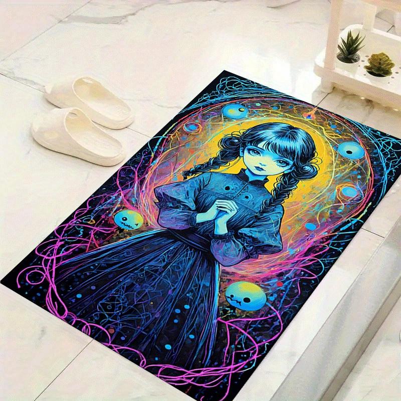 1pc Wednesday Pattern Area Rug, Anti slip Non Shedding Stain Resistant Carpet 60cm by 90cm
1pc Wednesday Pattern Area Rug, Anti slip Non Shedding Stain Resistant Carpet 60cm by 90cm