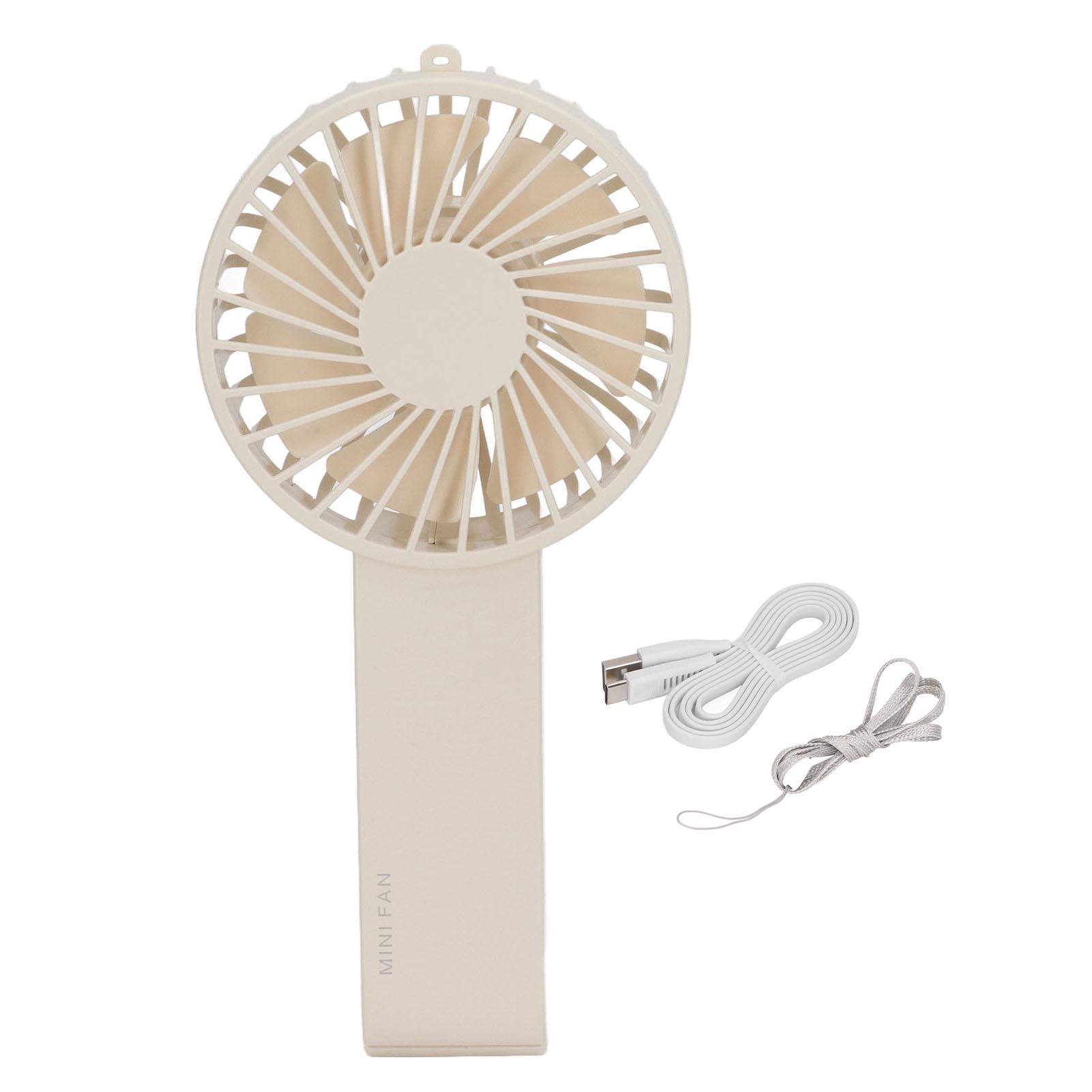 Mini Handheld Fan Foldable Portable Fan USB Rechargeable Fan For Home Office Travel Beige бежевий 
Mini Handheld Fan Foldable Portable Fan USB Rechargeable Fan For Home Office Travel Beige бежевий