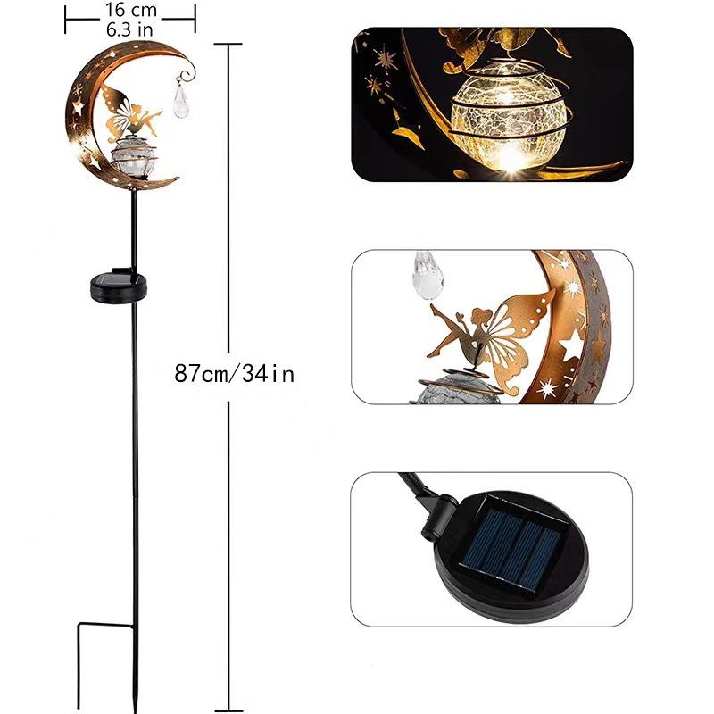 JYL TS/027,Solar Moon Fairy Light Iron Waterproof Landscape Ambient Stake Light for Outdoor Garden Angel Lamp One Size голубика
JYL TS/027,Solar Moon Fairy Light Iron Waterproof Landscape Ambient Stake Light for Outdoor Garden Angel Lamp One Size голубика
