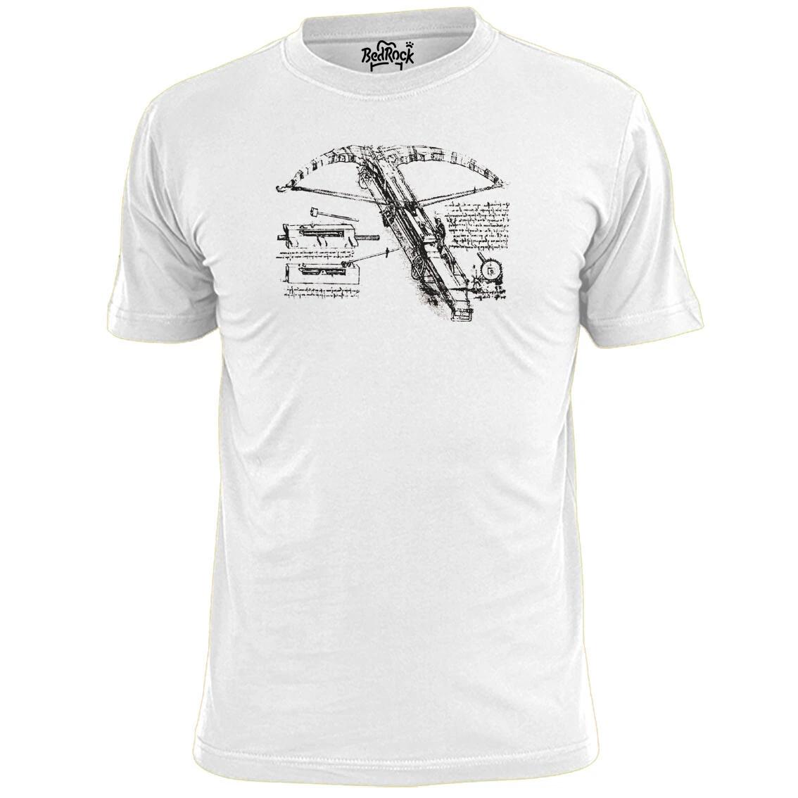 Mens Leonardo Da Vinci Crossbow T shirt Art Inventor Scientist Polymath XL
Mens Leonardo Da Vinci Crossbow T shirt Art Inventor Scientist Polymath XL