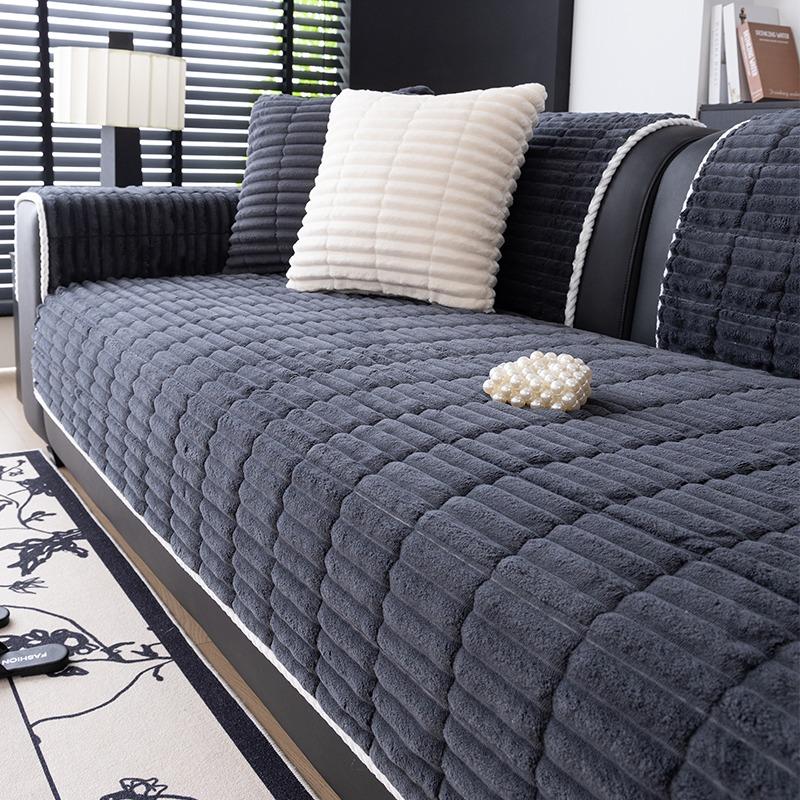 Утолщенный Однотонный Теплый Фланелевый Чехол на Диван в Полоску для Зимней Гостиной, Теплое Мягкое Полотенце для Дивана, Многофункциональная Накладка на Диван, Накидка 60*60cm темно-серого
Утолщенный Однотонный Теплый Фланелевый Чехол на Диван в Полоску для Зимней Гостиной, Теплое Мягкое Полотенце для Дивана, Многофункциональная Накладка на Диван, Накидка 60*60cm темно-серого