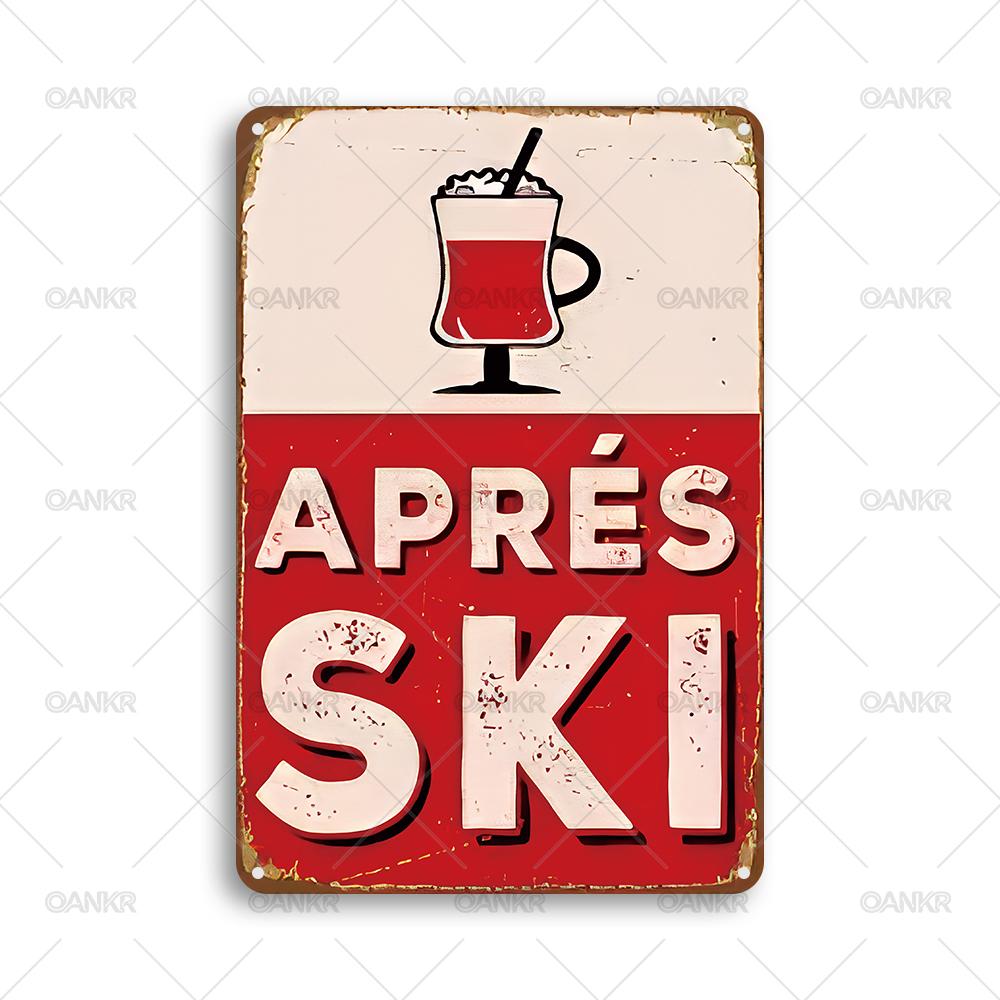 Vintage Metal Tin Sign Aprs Ski Cocktail Sign Art Metal Signs for Man Cave Garage Farm Bar Garden Home Wall Decor Plaque 20x30cm(7.8x11.8inch)
Vintage Metal Tin Sign Aprs Ski Cocktail Sign Art Metal Signs for Man Cave Garage Farm Bar Garden Home Wall Decor Plaque 20x30cm(7.8x11.8inch)