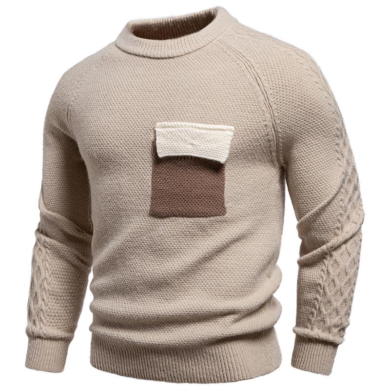 Winter 2025 Men s Round Neck Knit Pullover - Youth Fashion Casual Base Layer XXXL хакі
Winter 2025 Men s Round Neck Knit Pullover - Youth Fashion Casual Base Layer XXXL хакі