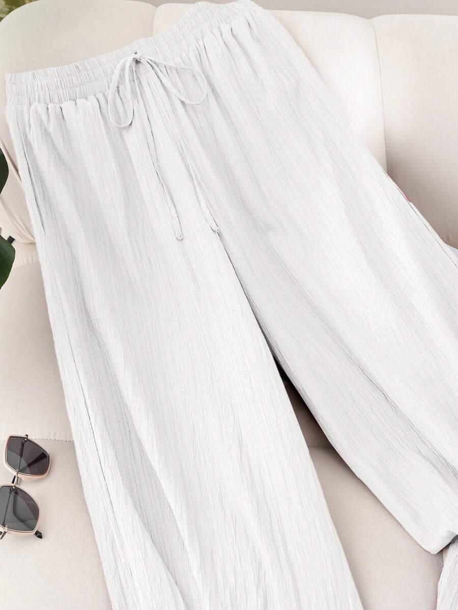 Women s 2026 Summer Casual Elastic Waist Wide Leg Cotton Pants XL білий
Women s 2026 Summer Casual Elastic Waist Wide Leg Cotton Pants XL білий