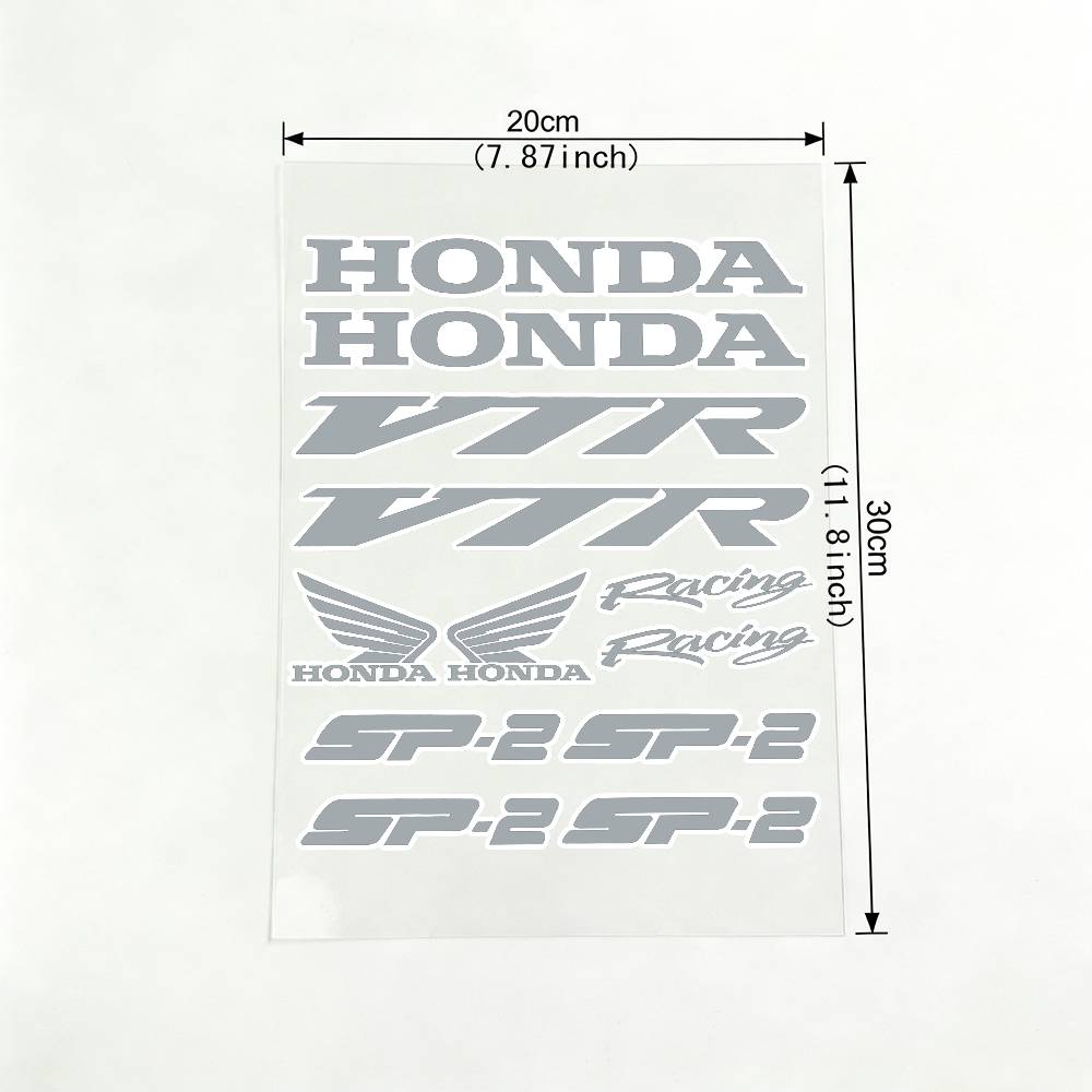 For HONDA VPR SP2 18 colors Reflective Motorcycle Stickers Waterproof Vinyl Decals for Motorbike Helmet Fuel Tank Bike 20x30cm
For HONDA VPR SP2 18 colors Reflective Motorcycle Stickers Waterproof Vinyl Decals for Motorbike Helmet Fuel Tank Bike 20x30cm