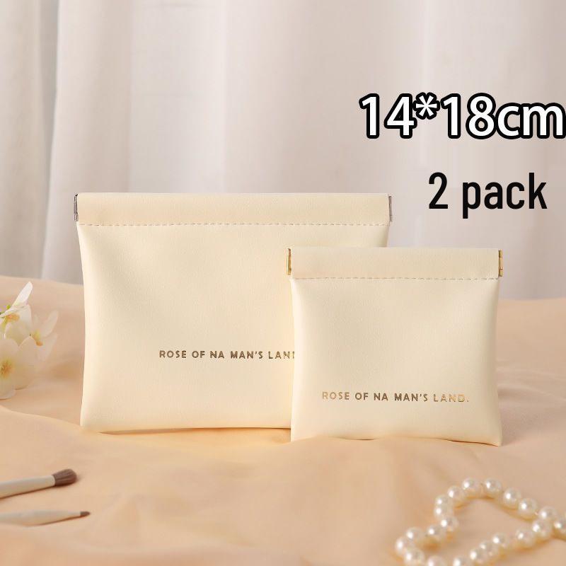 2-Pack Data Cable Organizer: Automatic Closure, Large Capacity, Portable Spring Piece Bag
2-Pack Data Cable Organizer: Automatic Closure, Large Capacity, Portable Spring Piece Bag