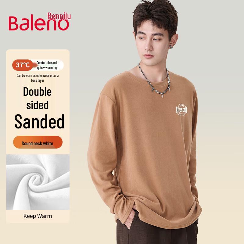 Baleno Men s Fleece-Lined Round Neck Long Sleeve T-Shirt 5XL
Baleno Men s Fleece-Lined Round Neck Long Sleeve T-Shirt 5XL