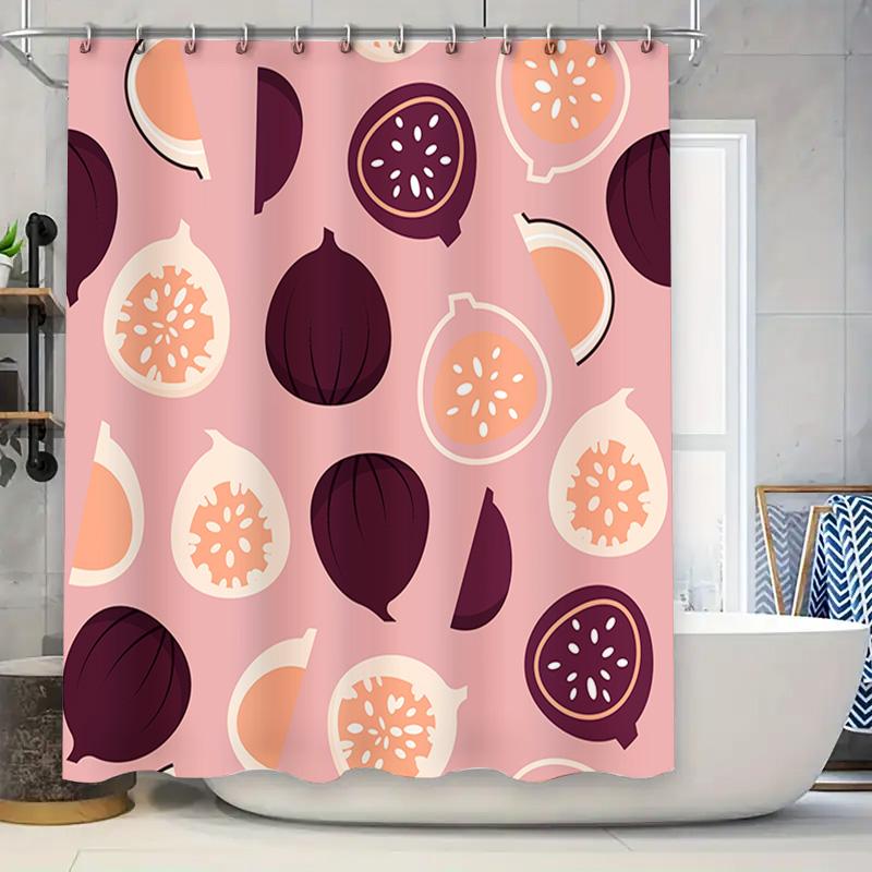 Fashionable Shower Curtain With Fig Print For Bathroom Decor Pink Color 180 X 180Cm W60H190(CM)-1 Pcs
Fashionable Shower Curtain With Fig Print For Bathroom Decor Pink Color 180 X 180Cm W60H190(CM)-1 Pcs